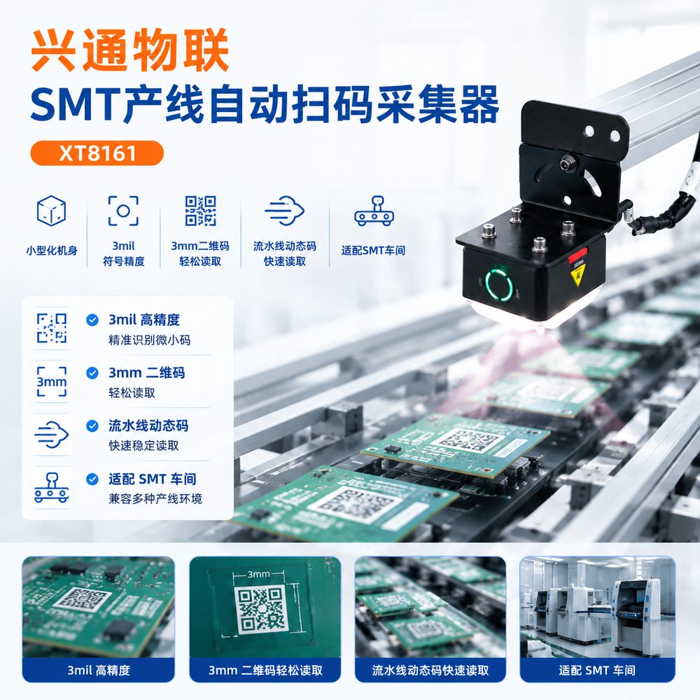 XT8161 固定式读码器